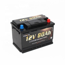 Polinovel Energy Storage RV Boat Caravan Lifepo4 Ion Batería de litio 12V 80AH